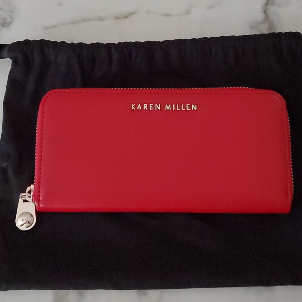 Karen Millen Zip Continental Wallet